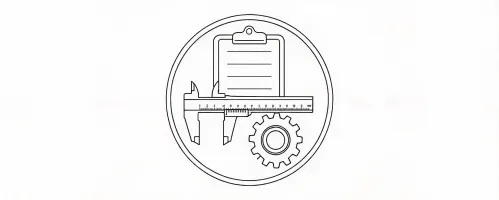 Machine acceptance documentation symbol