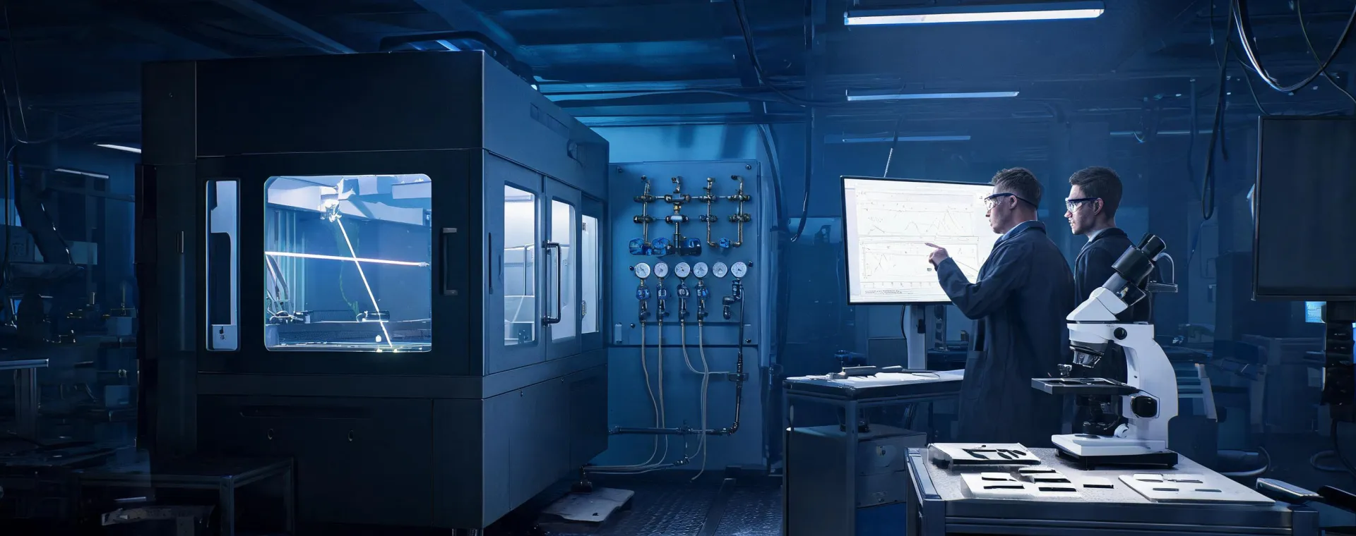 Laser process development laboratory